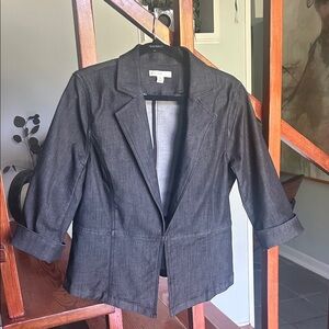 Sophisticated Dark Gray Blazer